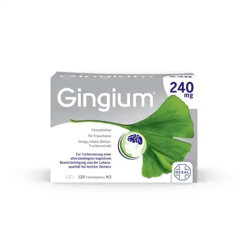 Ginkgo 240 mg Gingium 240 mg Filmtabletten 120 St