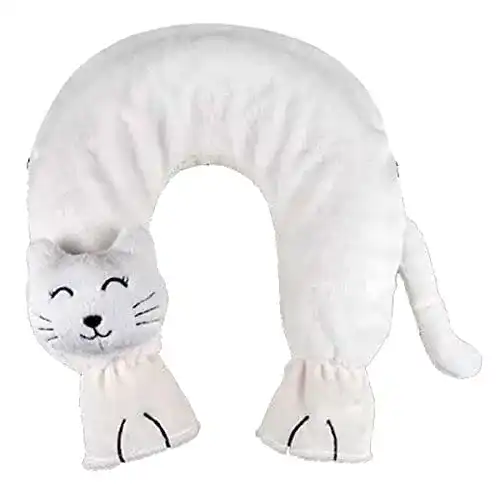 Nackenwärmflasche Sänger, Katze (weiß)
