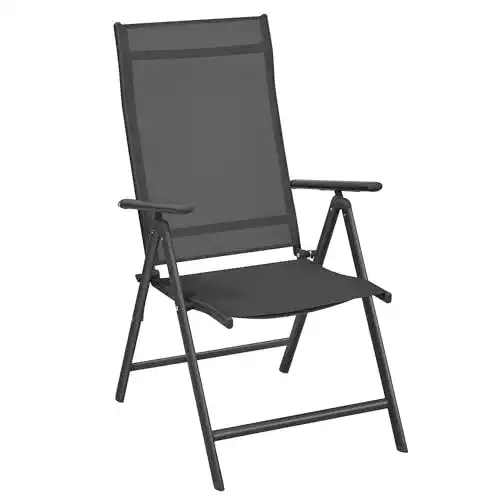 Klappsessel SONGMICS, Rückenlehne 8-stufig verstellbar