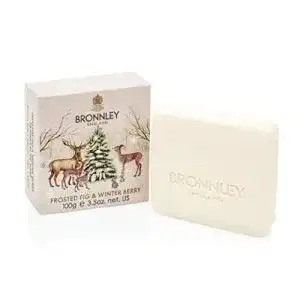 Bronnley-Seife Bronnley Luxus Seife Winter Woodslands Frosted