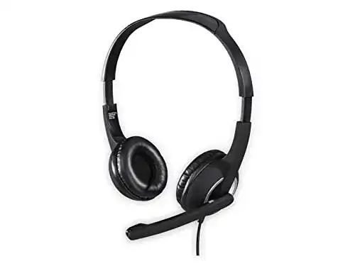 Hama-Kopfhörer Hama PC Headset mit Mikrofon ultra leicht