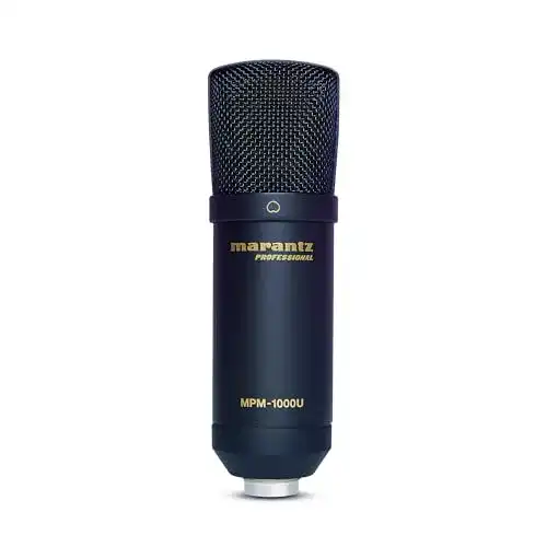 Die beste USB-Mikrofon Marantz Professional MPM-1000U Großmembran 2026 Test Bestseller USB-Mikrofon Marantz Professional MPM-1000U Großmembran