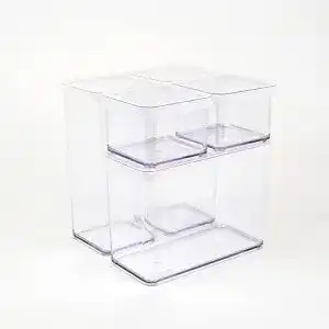 Vorratsdosen stapelbar Rotho Loft 5er-Set mit Deckel