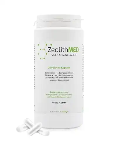 Zeolith-Kapseln ZeolithMED Vulkanmineralien Zeolith MED®