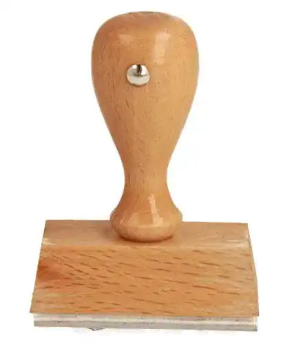 Holzstempel Ditac inkl. individueller Textplatte 50mm breit