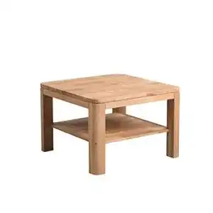 Couchtisch HomeTrends4You Telfs 1, Echtholz Wildeiche massiv