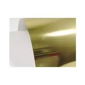 Bastelpapier Netuno 50x Gold Spiegelkarton 300g einseitig Bedruckt