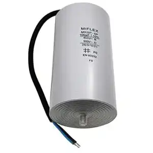 Anlaufkondensator MIFLEX Motorkondensator 100µF 450V