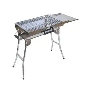 Koffergrill Olymp Edelstahl Aladdin Portabler Mangal BBQ Grill