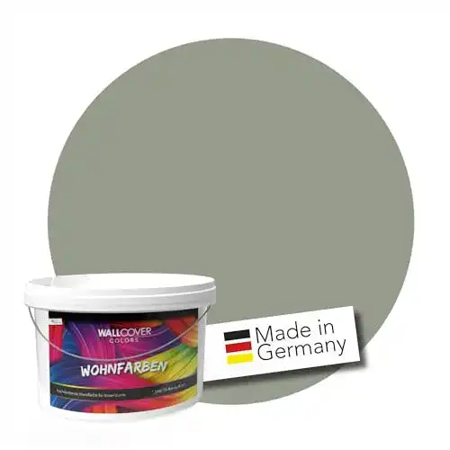 Wandfarbe Grün WALLCOVER Colors Pastell 2,5 L für Innen