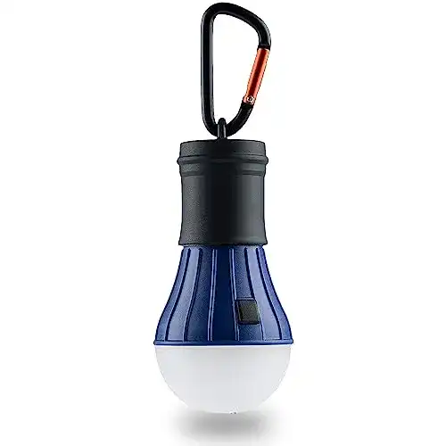 Zeltlampe AceCamp LED- mit Karabiner, Das Original, Blau
