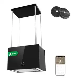 Dunstabzugshaube Umluft mit Aktivkohlefilter CIARRA CBCB4850