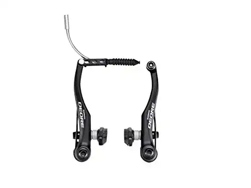 Fahrradbremse SHIMANO Deore Bremsanlagen, Schwarz, 120 mm