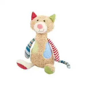 Kuscheltiere Sigikid 38370 Katze Patchwork Sweety mehrfarbig
