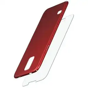 Samsung-Galaxy-S5-Hülle moex Hardcase ultra dünn, matt Rot