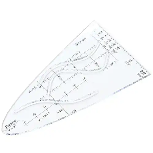 Parabelschablone M + R M+R 785090000 Parabel Sinus Cosinus