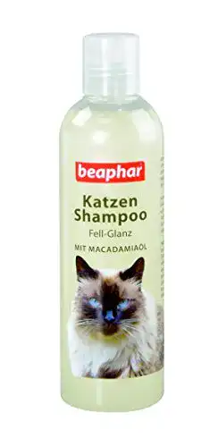 Katzenshampoo beaphar Katze Shampoo Fell-Glanz, 250 ml