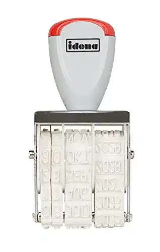 Datumsstempel Idena 328017 Datumstempel, Abdruck 5 x 30 mm