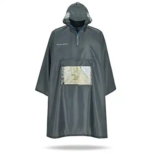 Regenponcho-Jagd STANDWERK ® Herren & Damen