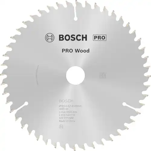 Sägeblatt (165×20) Bosch Professional Kreissägeblatt Optiline Wood