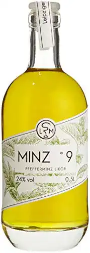 Pfefferminzlikör LSM Leipziger Spirituosen Manufaktur Minz °9