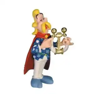 Asterix-Figuren Plastoy SAS 60548 Troubadix mit Leier, 7