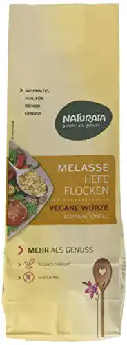 Hefeflocken Naturata Melasse, 4er Pack (4 x 200 g)