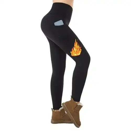 Gefütterte Leggings ineepor Thermo Leggings Outdoor mit Fleece