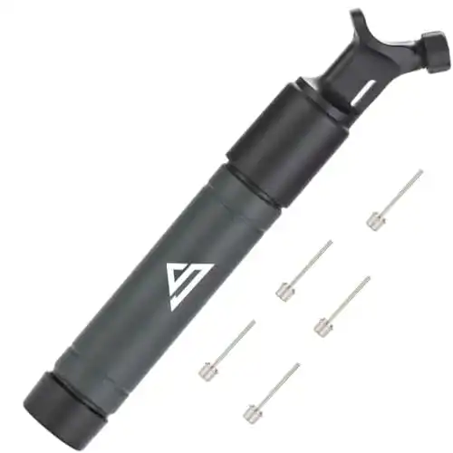 Ballpumpe Sports Stable Dual-Action mit 5 Ersatznadeln