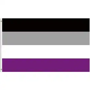 Asexuell-Flagge TOLOVIC Regenbogen Lesbische Flagge