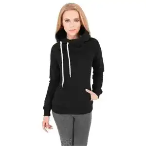 Hoodie Damen Urban Classics Damen Pullover Pullover Raglan High Neck