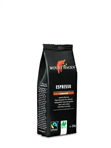 Bio-Espresso Mount Hagen Bio FT Naturland Espresso, 250g