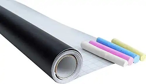 Tafelfolie Werkzeyt schwarz – 200 x 45 cm – Selbstklebend
