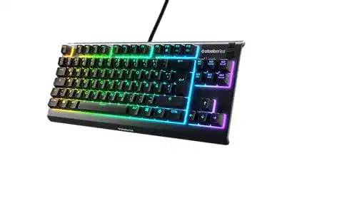 SteelSeries-Tastatur SteelSeries Apex 3 TKL, RGB Gaming-Tastatur