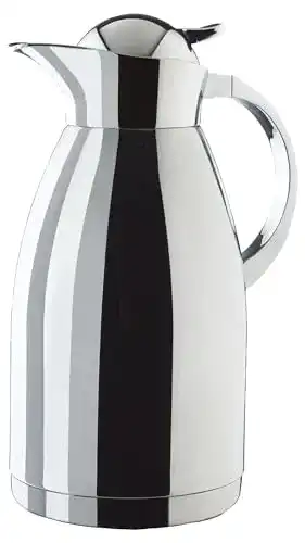 Isolierkanne 2 Liter alfi Kaffeekanne Albergo TT, Edelstahl mattiert