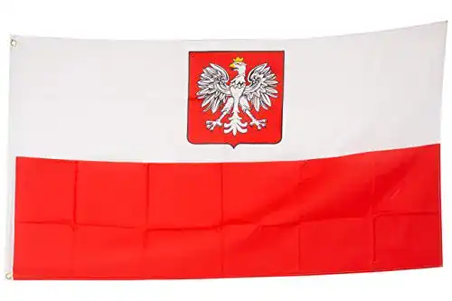 Polen-Flagge SCAMODA Bundes- und Länderflagge 150x90cm