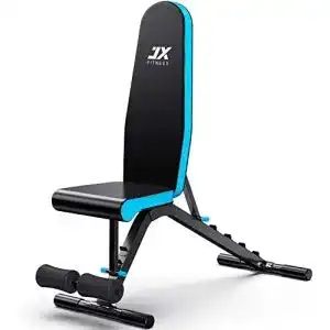 Hantelbank JX FITNESS Verstellbar Multifunktion 90 Grad Fitness