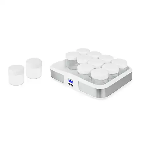 Joghurtbereiter Klarstein Gaia Greek Joghurt-Maker, 1,26 Liter