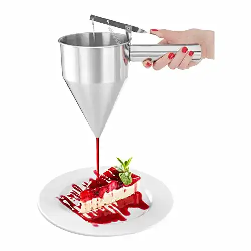 Teigportionierer Royal Catering, Fülltrichter mit Absatzständer