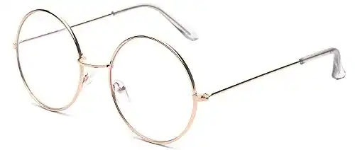 Retrobrille ALWAYSUV Runde Rahmen Vintage John Lennon