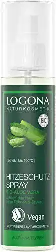 Hitzeschutzspray ohne Silikone LOGONA Naturkosmetik Hitzeschutzspray