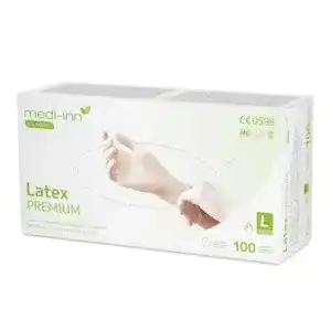 Einmalhandschuhe (L) Medi-Inn+ MEDI-INN Latex Premium 100 St