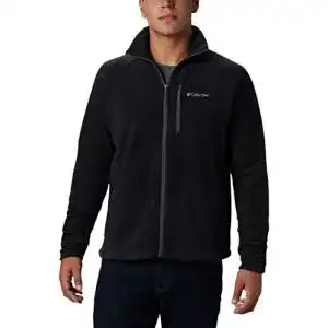 Fleecejacke Columbia Fast Trek II Full Zip für Herren, Schwarz, XS