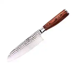 Gräwe-Messer GRÄWE Damaszener Santokumesser