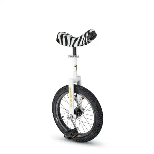 Einrad Kinder QU-AX Einrad Luxus Zebra