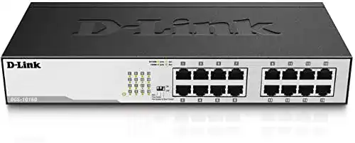 Switch D-Link DGS-1016D Gigabit, 16 Ports, 10/100/1000 Mbit/s