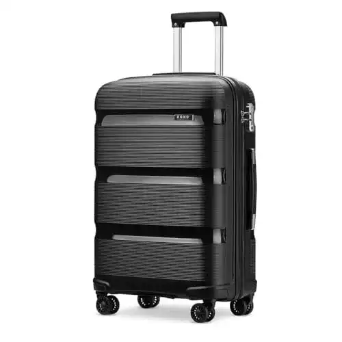Koffer (65 cm) KONO Hartschalenkoffer Mittelgroß 65cm