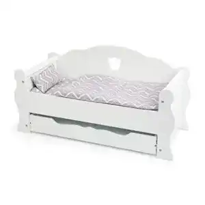 Puppenbett Small Foot 12024 Puppentagesbett aus Holz