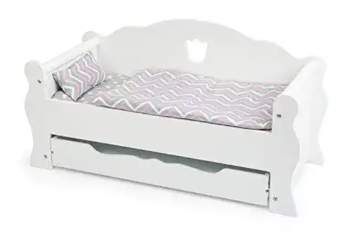 Puppenbett Small Foot 12024 Puppentagesbett aus Holz