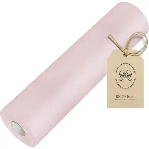 Tischläufer 100%Mosel 100% Mosel Vlies, in Blush Rosé